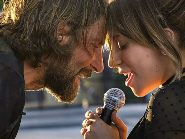 Bradley Cooper and Lady Gaga in A Star is Born. 